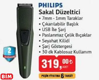 PHİLİPS SAKAL DÜZELTİCİ
